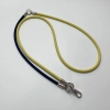 The 6mm three-in-one silicone phone lanyard can be hung around the neck, crossed diagonally, on the wrist, and used in various scenarios such as mobile phones, cameras, water cups, and more Specification image